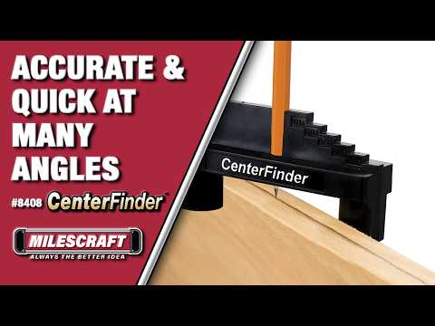 Milescraft Center Finder with Offset Marking suits Material up to 38mm Thick