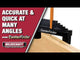 Milescraft Center Finder with Offset Marking suits Material up to 38mm Thick