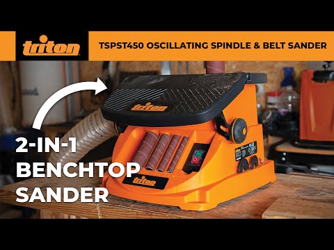 Triton TSPST450 450W Oscillating Spindle & Belt Sander