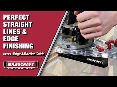 Milescraft Edge & Mortice Guide for Woodworking Routers 0-152mm Depth