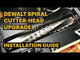 Sherwood Helical Cutterhead Upgrade for DeWalt DW735-XE Thicknesser