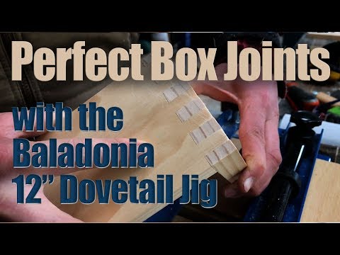 Baladonia Dovetail Jig for Plunge Routers 1/2in Half-Blind Template
