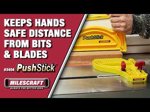 Milescraft Push Stick & Push Block Safety Bundle