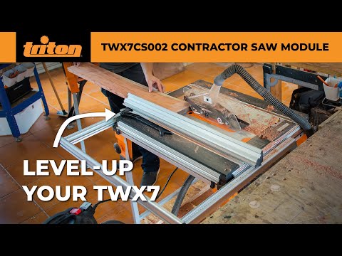 Triton TWX7CSRTKIT Workcentre & Contractor Saw Module + Router Table Module Kit