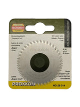 PROXXON Crosscut Super-Cut Circular Saw Blade 58mm Diameter Suits KS-230 Benchtop Mini Table Saw