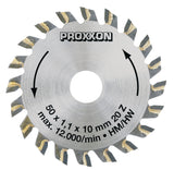 PROXXON Tungsten Tipped Circular Saw Blade 50mm Diameter Suits KS-230 Benchtop Mini Table Saw