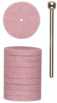 PROXXON Grinding Bits 22mm Wheel Corundum Pack of 10
