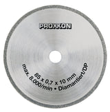PROXXON Diamond Coated Circular Saw Blade 85mm Diameter Suits FET Benchtop Table Saw