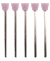PROXXON Grinding Bits 7mm Cone Corundum Pack of 5