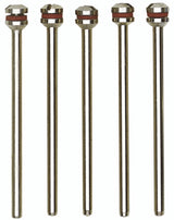 PROXXON Pack of 5 Replacement Arbors for MICROMOT System Rotary Tools