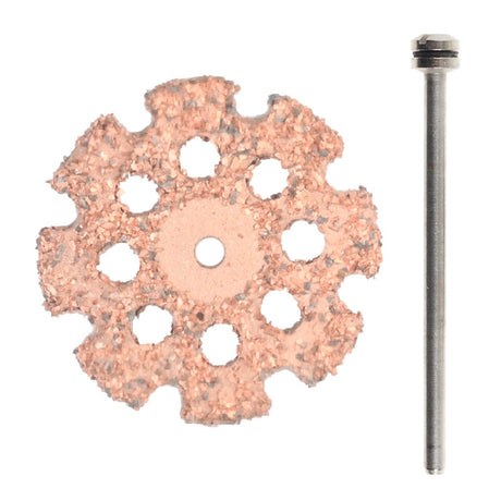 PROXXON Tungsten Carbide Cutting Disc 20mm Diameter in Action on Wood