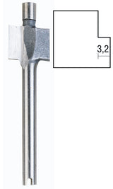 PROXXON Router Bit 6.4mm Rebate For Micro Shaper