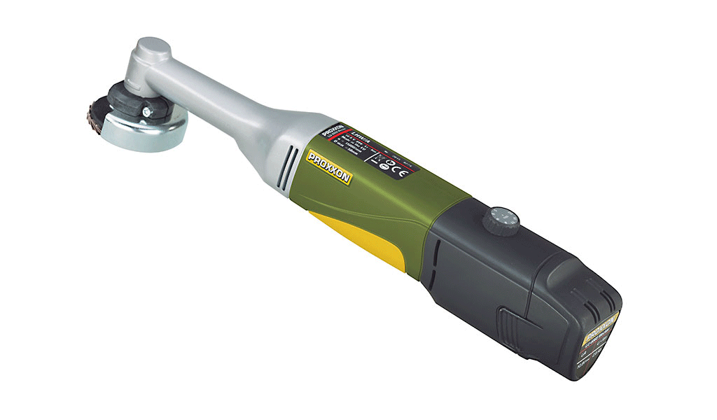 PROXXON MICROMOT LHW/A Long Neck Angle Grinder Battery Powered Variable Speed
