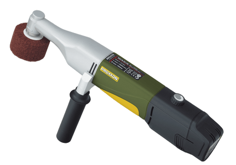 PROXXON MICROMOT WAS/A Cylinder Sander Kit in action, perfect for precision finishing in tight spaces