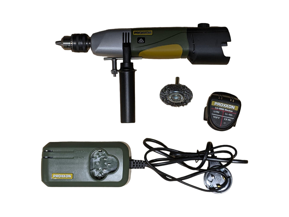 PROXXON MICROMOT IGS/A Industrial Straight Grinder Industrial Kit Battery Powered Variable Speed