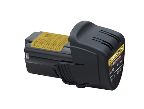 PROXXON 10.8V Li/A2 2.6Ah Lithium-Ion Battery for MICROMOT System, designed for extended performance and safety with temperature control