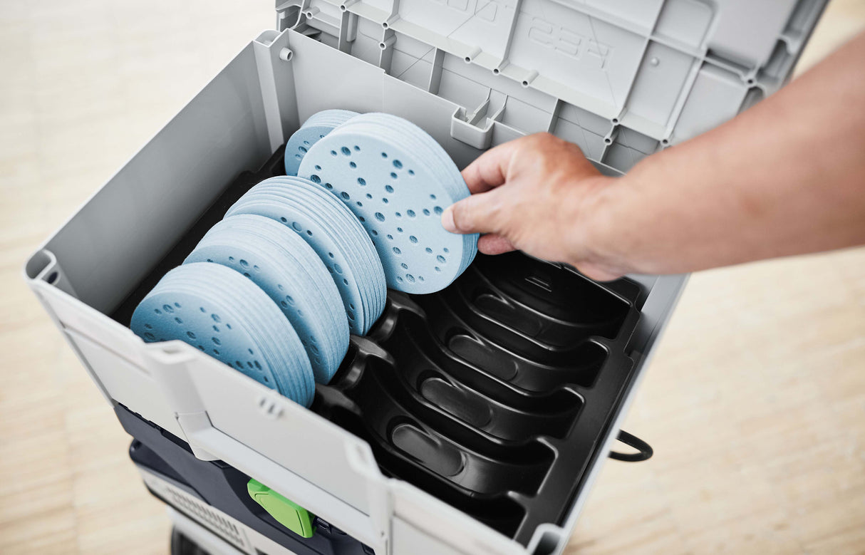 Festool Systainer3 SYS 3 10 Slot Abrasives Magazine for Efficient Storage