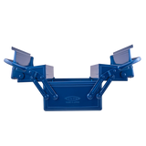 Toyo Steel 35cm Cantilever Toolbox with Short Handle Blue