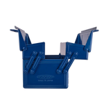 Toyo Steel 35cm Cantilever Toolbox with Short Handle Blue