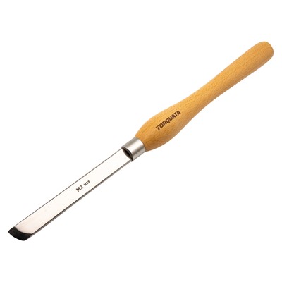 Torquata 19mm Skew Chisel with Rolled Edges and Radius Grind M2 HSS