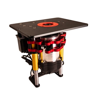 Sherwood Motorised Router Lift & Mounting Plate with SRM-1800 Round Body Motor