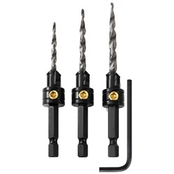 Snappy Tapered Countersink Drill Bits