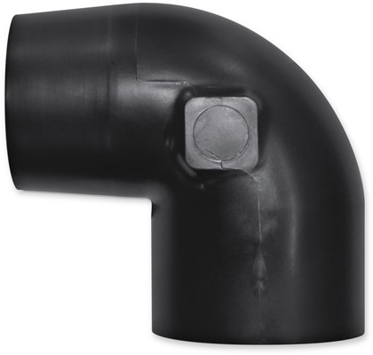 Static Dissipative Tapered Reducer Elbow Extractor Fitting