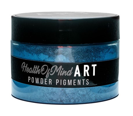 Health of Mind Art Pearlescent Pigment Powder - Bora Blue