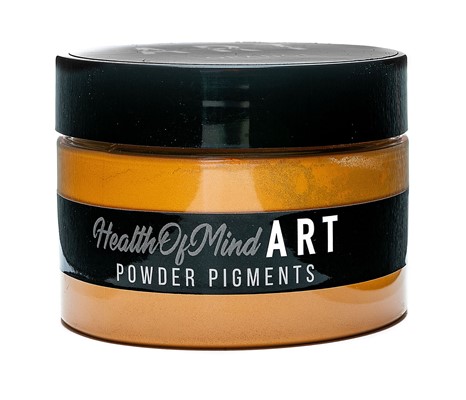 Health of Mind Art Pearlescent Pigment Powder - Orange