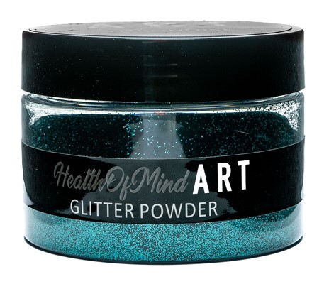 Health of Mind Art Glitter Powder - Turquoise