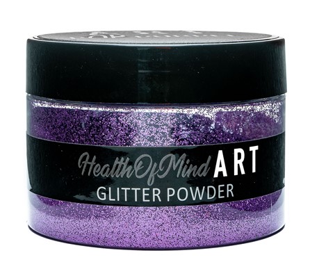 Health of Mind Art Glitter Powder - Pop Purple
