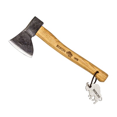 Bison 1879 Hunting Hatchet with Leather Sheath