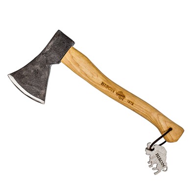 Bison 1879 Universal Forestry and Gardening Hatchet with Leather Sheath