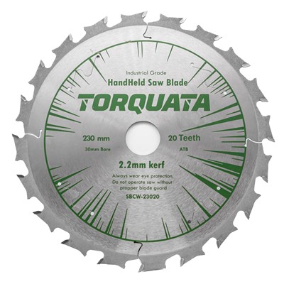 Torquata Handheld Circular Saw Blade for Wood Construction