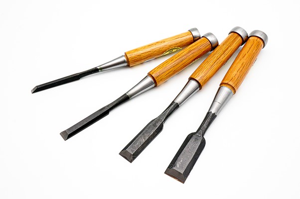 Ioroi Japanese Oire Nomi Makers Set of 4 Chisels
