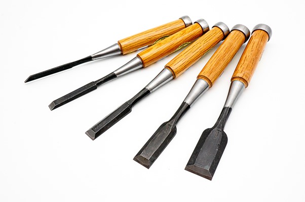 Ioroi Japanese Oire Nomi Makers Set of 5 Chisels