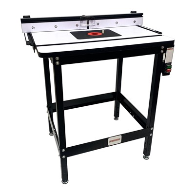 Sherwood Laminated MDF Router Table with Anodised Aluminium Mounting Plate