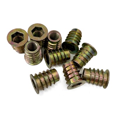 Torquata Insert Nuts 5/16in Suit 5/16in T-Track Bolts 10 Pack
