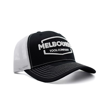 Melbourne Tool Company Trucker Cap - Black & White