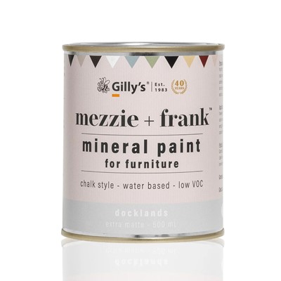 Mezzie + Frank Chalk Style Mineral Paint for Furniture - Docklands