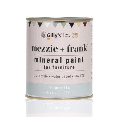 Mezzie + Frank Chalk Style Mineral Paint for Furniture - Fremantle