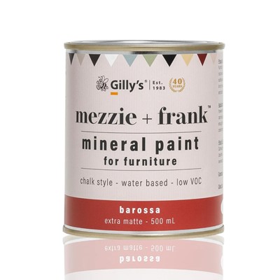 Mezzie + Frank Chalk Style Mineral Paint for Furniture - Barossa