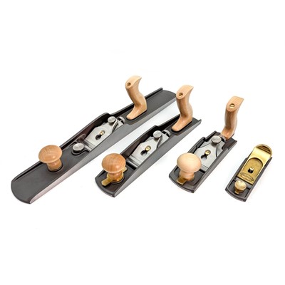 Melbourne Tool Company Low Angle Block, Smoothing, Jack & Jointing Plane Kit