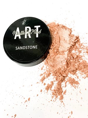 Health of Mind Art Pearlescent Pigment Powder - Sandstone