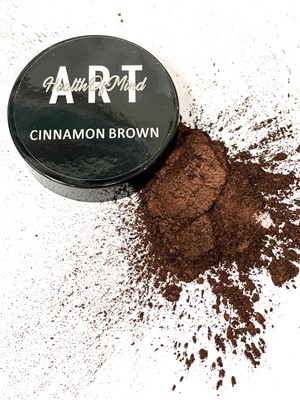 Health of Mind Art Pearlescent Pigment Powder - Cinnamon Brown