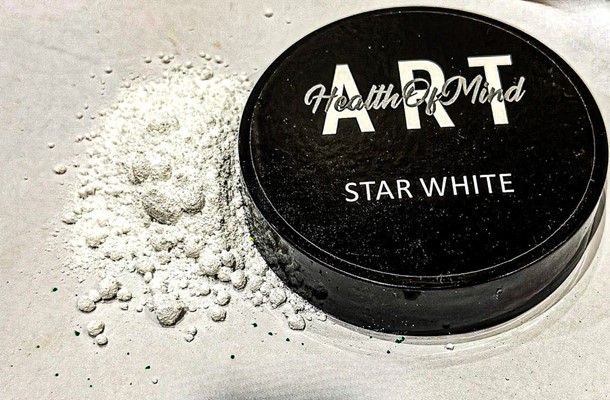 Health of Mind Art Matte Pigment Powder - Star White