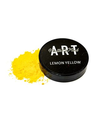 Health of Mind Art Matte Pigment Powder - Lemon Yellow