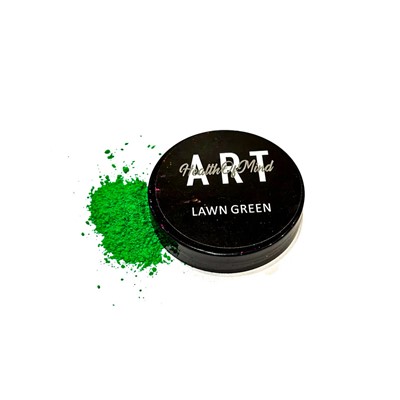 Health of Mind Art Matte Pigment Powder - Lawn Green