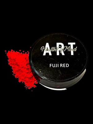 Health of Mind Art Neon Pigment Powder - Fuji Red