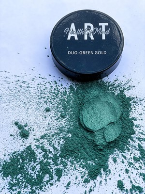 Health of Mind Art Duo Colour Pigment Powder - Green/Gold
